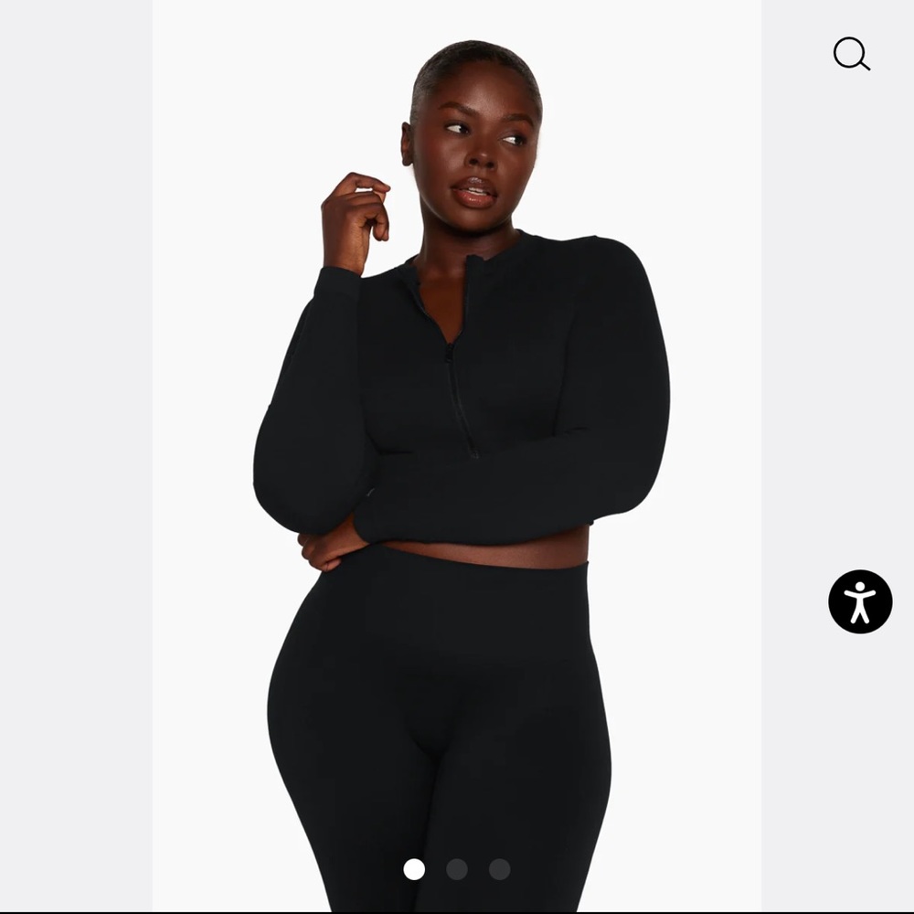 NEW SET ACTIVE SCULPTFLEX® SCULPT ZIP UP - ONYX